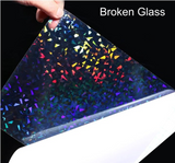 Clear & Holographic - Laminate Film Overlay Sheet