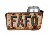 FAFO - 12 oz Can Holders & Slap Wrap - Sublimation Transfers