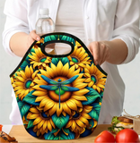 Dragonfly & Sunflowers - Lunch Tote - Sublimation Transfer