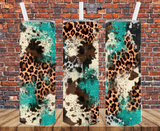 Turquoise & Leo - Lunch Tote - Sublimation Transfer