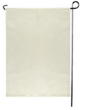 Faux Burlap Sublimation Garden Flag Blanks - Printable